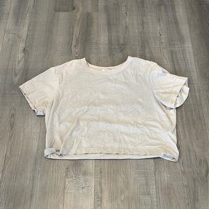 COTTON ON baby pink crop top tee